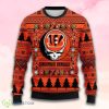 Nfl Cincinnati Bengals Grateful Dead Christmas Ugly Sweater Product Photo 1