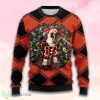 Nfl Cincinnati Bengals Pug Dog Christmas Ugly Sweater Product Photo 1