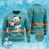 NFL Miami Dolphins Mickey Mouse Funny All Over Print Ugly Sweater Product Photo 1