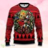 Nhl Calgary Flames Groot Hug Christmas Ugly Sweater Product Photo 1
