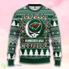 Nhl Minnesota Wild Grateful Dead Christmas Ugly Sweater Product Photo 1