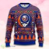 Nhl New York Islanders Grateful Dead Christmas Ugly Sweater Product Photo 1