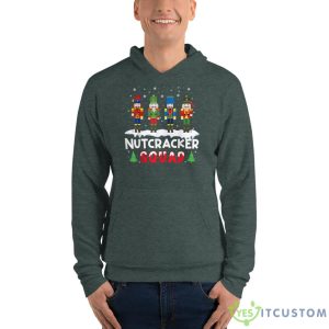 Nutcracker Squad Ballet Dance Matching Family Christmas Shirt - Unisex Fleece Pullover Hoodie-1