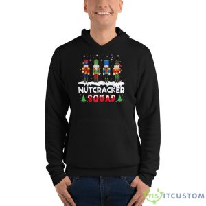 Nutcracker Squad Ballet Dance Matching Family Christmas Shirt - Unisex Fleece Pullover Hoodie