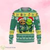 Oregon Ducks Baby Groot And Grinch Ugly Christmas Sweater Product Photo 1