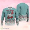 Papa Merry Christmas Be Nice Ugly Christmas Sweater Product Photo 1
