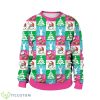 Patchwork Christmas Tree Santa Claus Sweater Product Photo 1