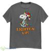 Peanuts Snoopy Christmas Lighten Up Shirt - G500 Men’s Classic T-Shirt-1