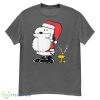 Peanuts Snoopy Woodstock Antlers Santa Shirt - G500 Men’s Classic T-Shirt-1