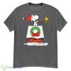 Peanuts Snoopy's Doghouse Sleigh Shirt - G500 Men’s Classic T-Shirt-1