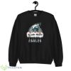 Philadelphia Eagles Santa Christmas Ciu Shirt - G185 Unisex Heavy Blend Crewneck Sweatshirt