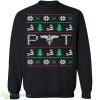Physical Therapist Knitting Pattern Ugly Christmas Sweatshirt - physical-therapist-knitting-pattern-ugly-christmas-sweatshirt-1