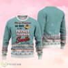 Physics Teacher Merry Christmas Be Nice Ugly Christmas Sweater Product Photo 1