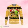 Pittsburgh Pirates Baby Groot And Grinch Ugly Christmas Sweater Product Photo 1