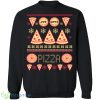 Pizza Knitting Pattern Ugly Christmas Sweatshirt - pizza-knitting-pattern-ugly-christmas-sweatshirt-1