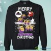 Prairie View AM Panthers Minion Ugly Christmas Sweaters Santa Claus With Sleigh Sweatshirts Product Photo 1