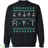 Radiologist Knitting Pattern Ugly Christmas Sweatshirt - radiologist-knitting-pattern-ugly-christmas-sweatshirt-1