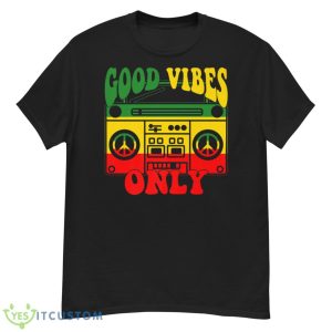 Rasta Good Vibes Only Reggae Music Rastafarian Premium Shirt - G500 Men’s Classic T-Shirt