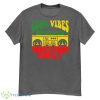 Rasta Good Vibes Only Reggae Music Rastafarian Premium Shirt - G500 Men’s Classic T-Shirt-1