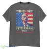 Retro Biden Fetterman 2024 It's A No Brainer Political Shirt - G500 Men’s Classic T-Shirt-1