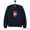Retro Groovy Christmas Santa Claus Babe Merry Xmas Sweatshirt - G185 Crewneck Sweatshirt-1
