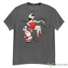 Retro Pin Up Girl Funny Santa Vintage Christmas Shirt - 500G Men’s Classic Tee Gildan-1