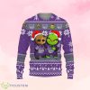 Sacramento Kings Baby Groot And Grinch Ugly Christmas Sweater Product Photo 1