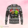 San Antonio Spurs Baby Groot And Grinch Ugly Christmas Sweater Product Photo 1