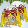 Santa I Want More Beer Christmas Sweatshirt Sweater Product Photo 1