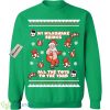 Santa My Milkshake Brings Christmas Sweatshirt Product Photo 1