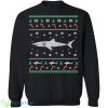 Shark Knitting Pattern Ugly Christmas Sweatshirt - shark-knitting-pattern-ugly-christmas-sweatshirt-1