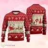 Skating Reindeer Christmas Ugly Christmas Sweater Product Photo 1