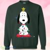 Snoopy Funny Christmas Tree Sweatshirt Product Photo 1