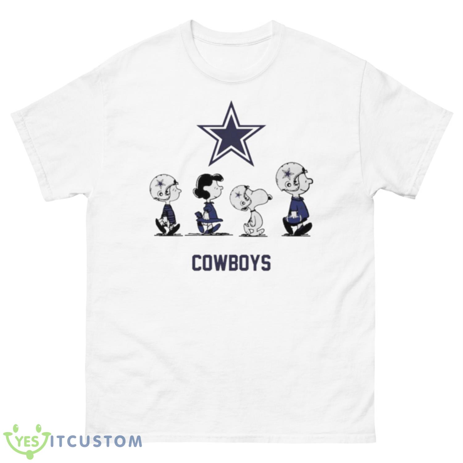 Snoopy The Peanuts Cartoon Cheer For The Dallas Cowboys Shirt 2 Snoopy The Peanuts Cartoon Cheer For The Dallas Cowboys Shirt Product Photo 2