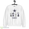 Snoopy The Peanuts Cartoon Cheer For The Dallas Cowboys Shirt Product Photo 1