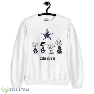 Snoopy The Peanuts Cartoon Cheer For The Dallas Cowboys Shirt Product Photo 1