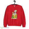 Snoopy Yellow Steelers NFL Christmas Shirt - G185 Unisex Heavy Blend Crewneck Sweatshirt-1