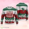 Snowboarding All I Want For Christmas Ugly Christmas Sweater Product Photo 1