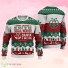 Social Worker All Merry Christmas Be Nice Ugly Christmas Sweater Product Photo 1