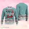 Social Worker Merry Christmas Be Nice Ugly Christmas Sweater Product Photo 1