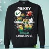 South Florida Bulls Minion Ugly Christmas Sweaters Santa Claus With Sleigh Hoodies Sweatshirts Product Photo 1