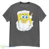 Spongebob SquarePants Large Santa Clause Christmas Shirt - 500G Men’s Classic Tee Gildan-1