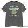 Star Wars The Mandalorian Christmas Child Galaxy's Greetings Shirt - 500G Men’s Classic Tee Gildan-1