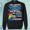 Tennessee State Tigers Minion Ugly Christmas Sweaters Support Here Or There All Christmas Sweatshirts Product Photo 1
