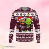 Texas AM Aggies Baby Groot And Grinch Ugly Christmas Sweater Product Photo 1