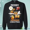 Texas Longhorns Minion Ugly Christmas Sweaters Santa Claus With Sleigh Hoodies Sweatshirts Product Photo 1