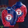 Texas Rangers No1958 Custom Hoodie 3D - Texas Rangers No1958 Custom Hoodie 3D