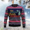 That Woman From Michigan Ugly Christmas Sweater Product Photo 1