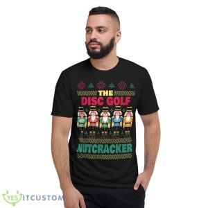 The Disc Golf Nutcracker Funny Christmas Frisbee Golf Player Shirt - Short Sleeve T-Shirt