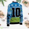The Golden Boy Maradona Argentina 3D Christmas Sweater Product Photo 1